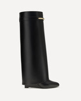 Leather Shark Boots - BLACK | Base Blu
