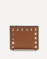 Rockstud Wallet - BROWN | Base Blu