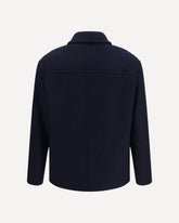Wool Work Jacket - BLUE | Base Blu