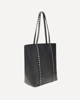Rockstud Tote Bag - BLACK | Base Blu