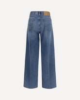 Wide 5 Pocket Jeans - BLUE | Base Blu
