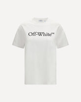 Big Logo Bookish T-shirt - WHITE | Base Blu