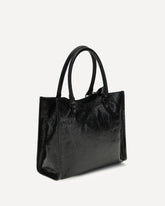 Le City Tote mini Handbag - BLACK | Base Blu