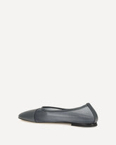 Gala mesh Ballerinas - GREY | Base Blu