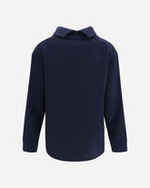 Wool turtleneck Sweater - BLUE | Base Blu
