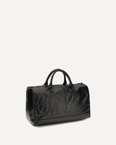Large Le City Boston Travel Bag - BLACK | Base Blu