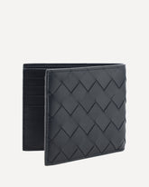 Iconic intrecciato Wallet - BLACK | Base Blu