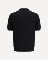 T-shirt in lana vergine - NERO | Base Blu