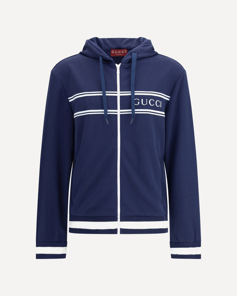 GUCCI Jersey Hoodie BLUE | Base Blu
