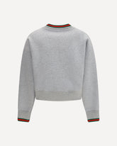 Web cotton jersey Sweatshirt - GREY | Base Blu
