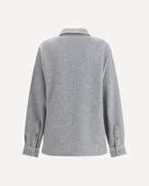 Camicia in cashmere - GRIGIO | Base Blu