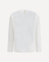 Long-sleeve T-shirt - WHITE | Base Blu