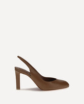 Décolleté slingback Fannylove - MARRONE | Base Blu