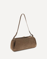 Borsa a Spalla Oyster  - MARRONE | Base Blu