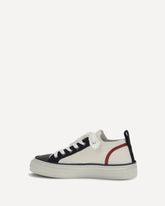 Cotton knit and suede Sneakers with Precious Toe - MULTICOLOUR | Base Blu