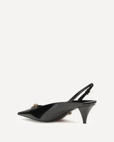 Décolleté slingback La Medusa - NERO | Base Blu