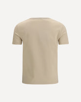 Cotton T-shirt - BEIGE | Base Blu