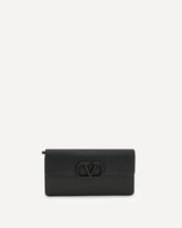 VLogo Shoulder Bag - BLACK | Base Blu