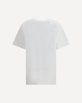 T-shirt in cotone con stampa givenchy - BIANCO | Base Blu