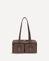 Mavery Shoulder Bag - BROWN | Base Blu
