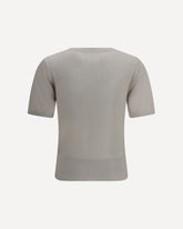 Short-sleeved Sweater - GREY | Base Blu