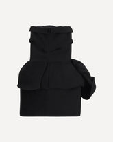 Strapless mini Dress - BLACK | Base Blu