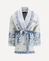 Deep In The Ocean Cardigan in wool blend - MULTICOLOUR | Base Blu