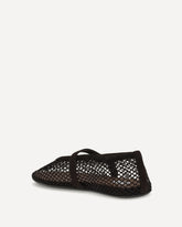 Mesh Ballerinas - BLACK | Base Blu