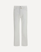 Edo Vintage 5-pocket Jeans - WHITE | Base Blu