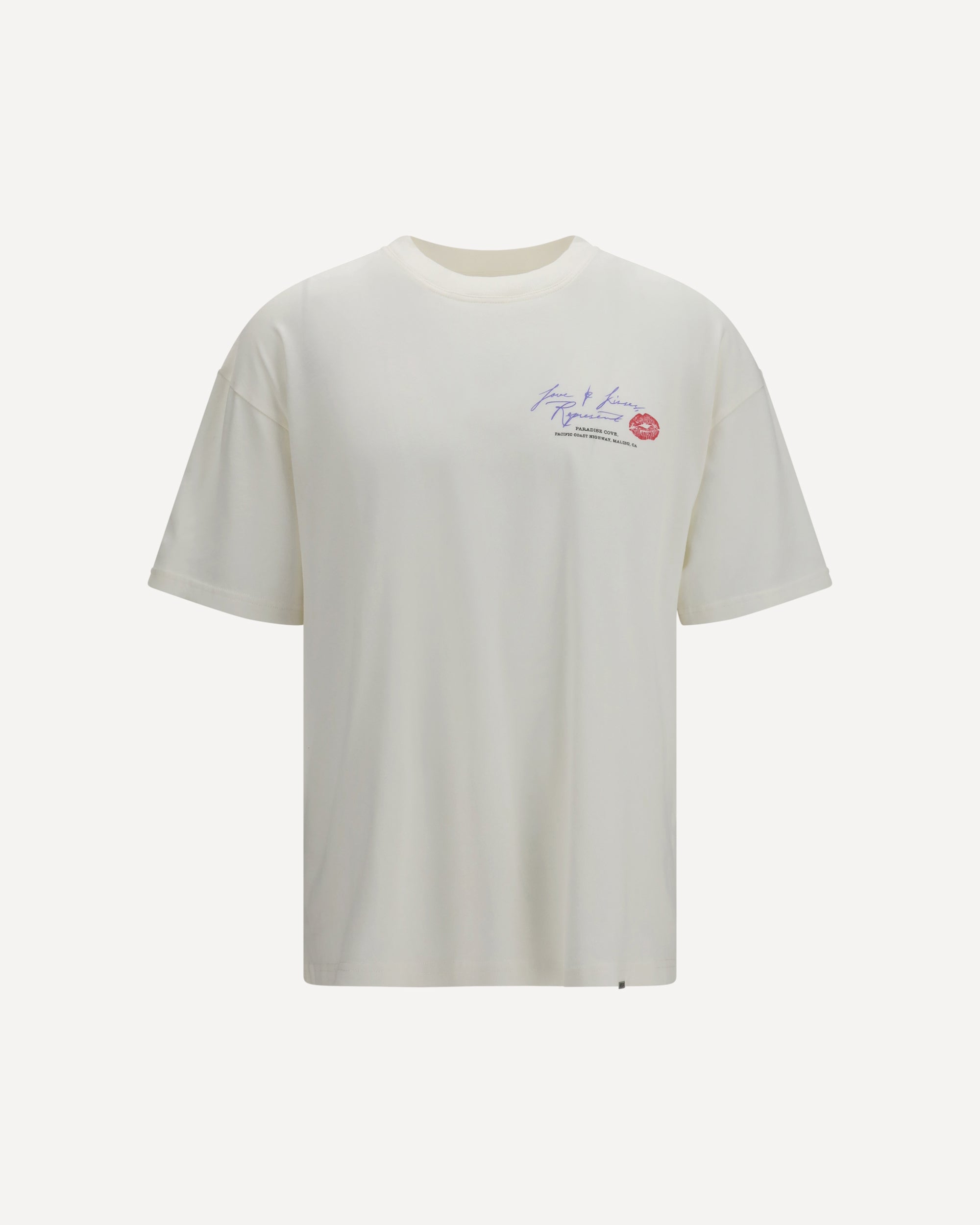 REPRESENT Love and Kisses T-shirt WHITE | Base Blu