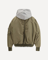 Triple Layered Bomber Jacket - KHAKI  | Base Blu