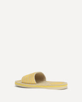 Raffia Sandals - BEIGE | Base Blu