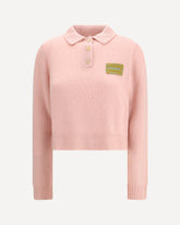 Gummy Cashmere Polo Neck - PINK | Base Blu