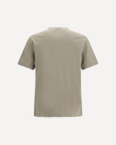 Cotton T-shirt - KHAKI  | Base Blu