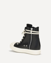 Leather Sneakers - BLACK | Base Blu