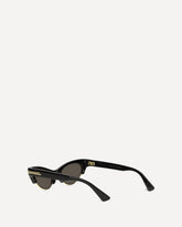 Angle cat-eye Sunglasses - BLACK | Base Blu