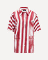 Camicia a righe in cotone - MULTICOLORE | Base Blu