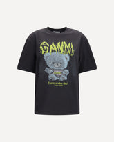 T-shirt con grafica Forest Teddy - GRIGIO | Base Blu