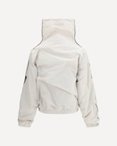 High collar Jacket - GREY | Base Blu