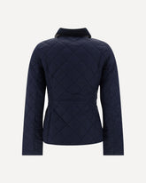 Deveron Quilt Jacket - BLUE | Base Blu