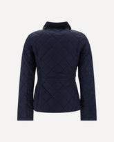 Deveron Quilt Jacket - BLUE | Base Blu