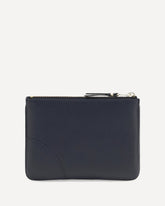 Portamonete in pelle - BLU | Base Blu
