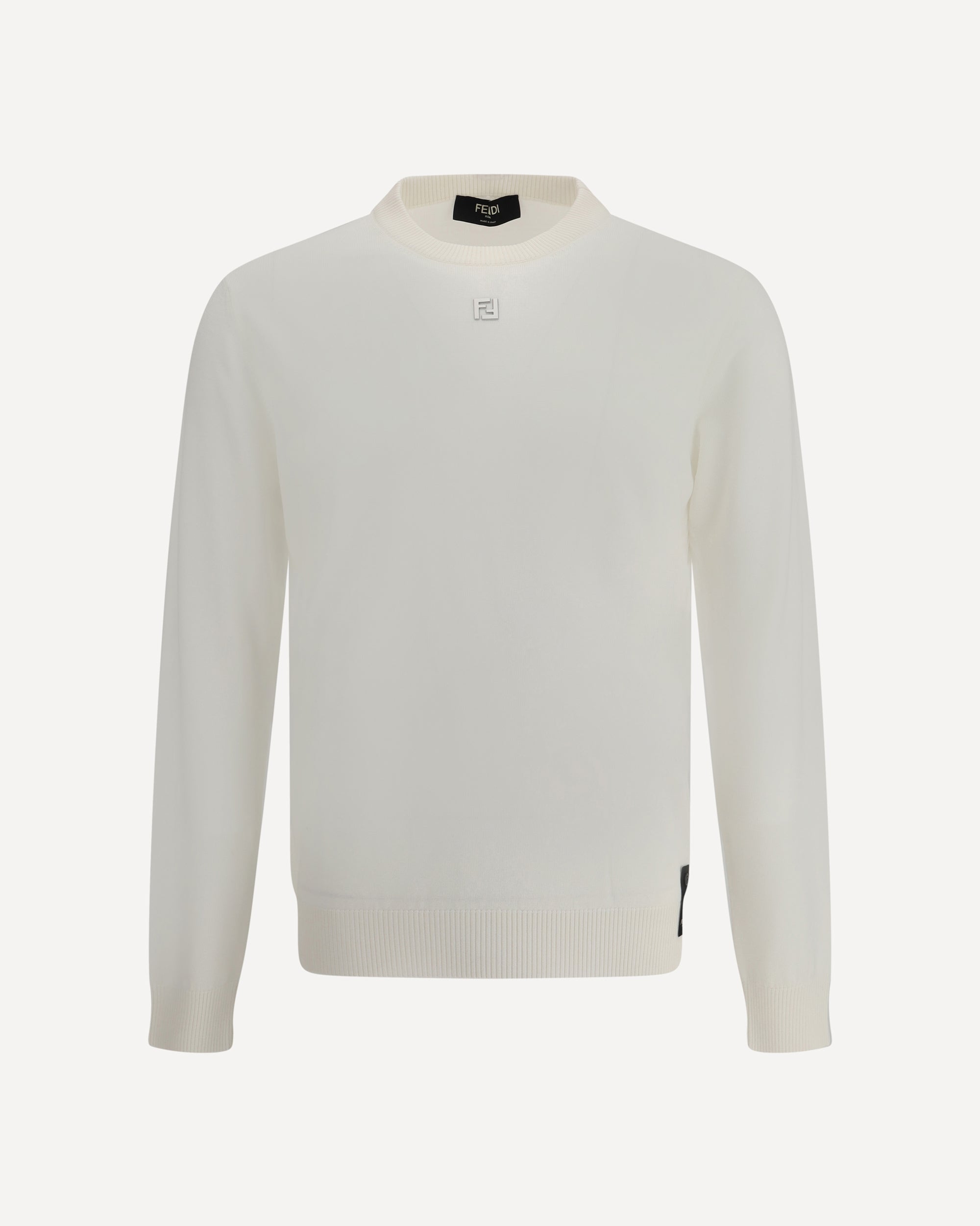 FENDI FF Sweater WHITE | Base Blu