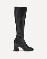 Janis Heeled Boots - BLACK | Base Blu