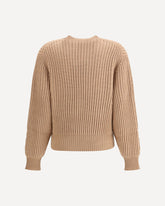 Ribbed Sweater - BEIGE | Base Blu