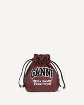 Nylon Pouch - BORDEAUX | Base Blu