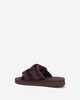 Sandali a doppia fascia  - VIOLA | Base Blu