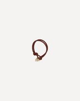 Bracciale iconcio intreccio - BORDEAUX | Base Blu