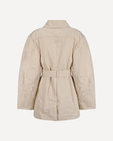 Le Blouson Bari Down Jacket - BEIGE | Base Blu