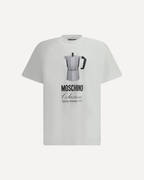 【関税&送料込】Moschino Breakfast T-Shirt CE39854D-2841-4BB3-AD22-